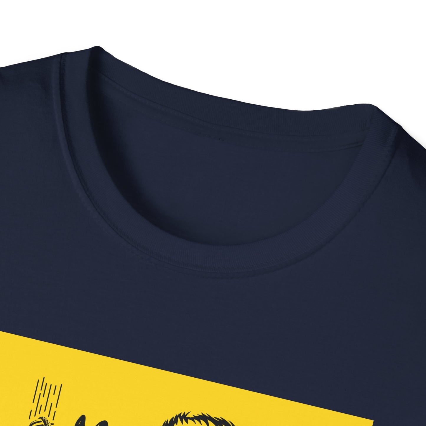 "Don't Startle Me Bro" Squirrel with Slingshot Unisex Softstyle T-Shirt