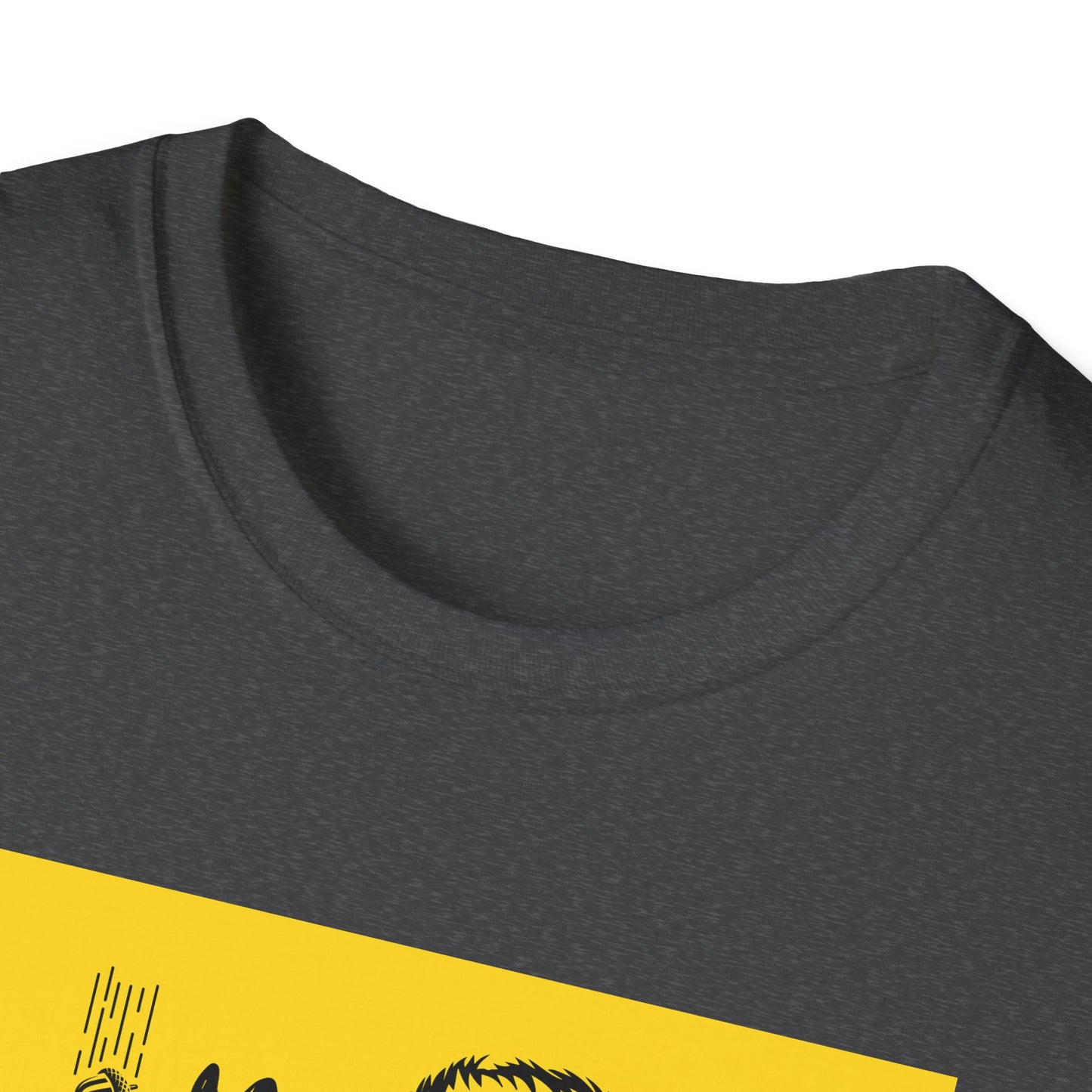 "Don't Startle Me Bro" Squirrel with Slingshot Unisex Softstyle T-Shirt