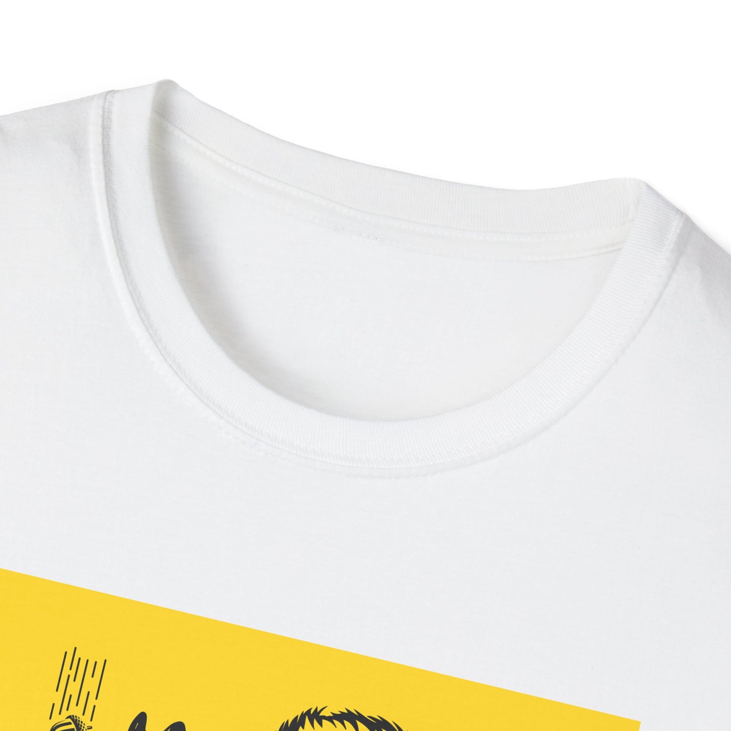 "Don't Startle Me Bro" Squirrel with Slingshot Unisex Softstyle T-Shirt