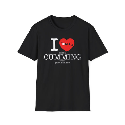 I Love Smith V Cumming (Georgia) Official JMA Unisex Softstyle T-Shirt