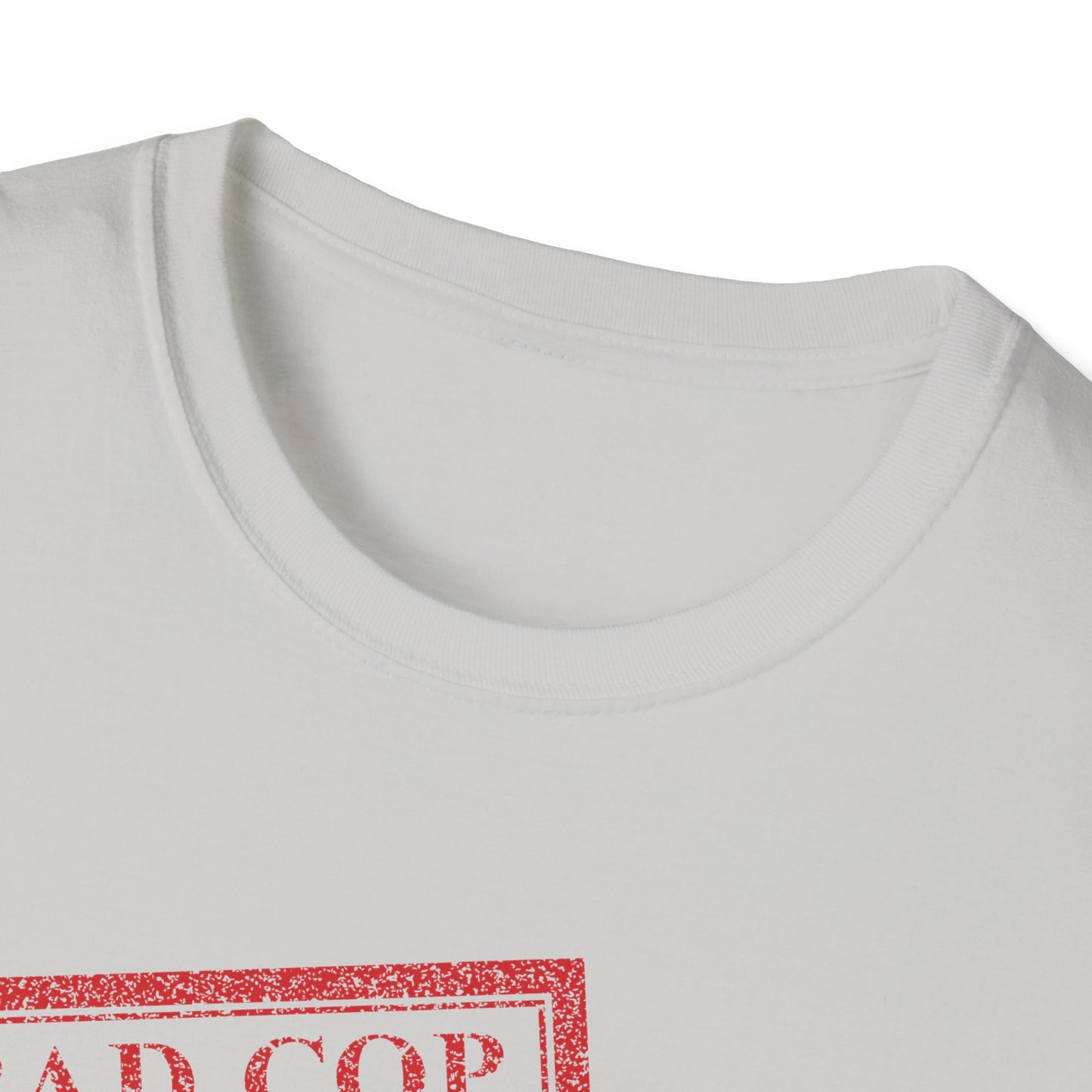 Bad Cop No Donut Donut Font Official JMA Unisex Softstyle T-Shirt