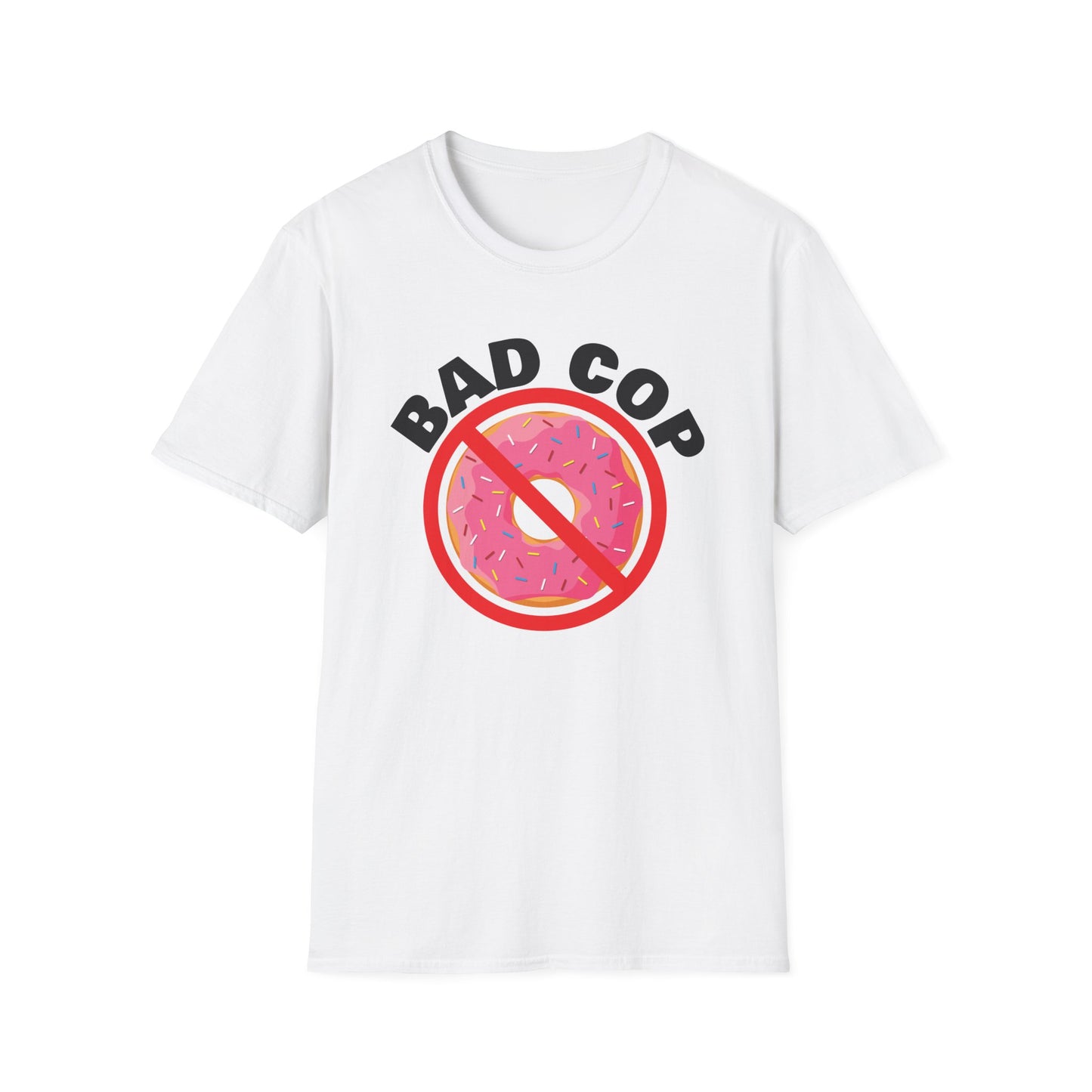 Bad Cop No Donut Official JMA Unisex Softstyle T-Shirt