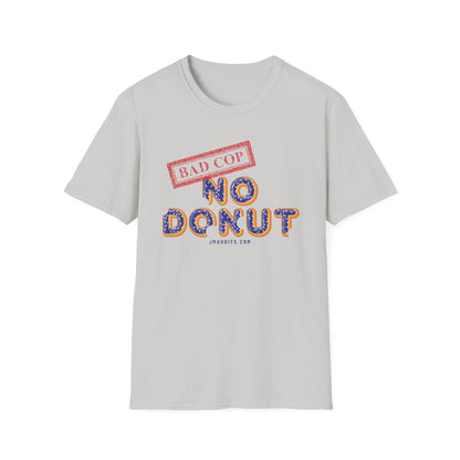 Bad Cop No Donut Donut Font Official JMA Unisex Softstyle T-Shirt