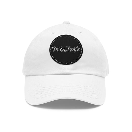 We the People JMA Dad Hat with Leather Patch