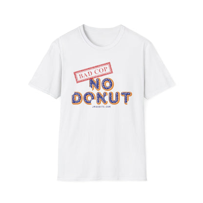 Bad Cop No Donut Donut Font Official JMA Unisex Softstyle T-Shirt