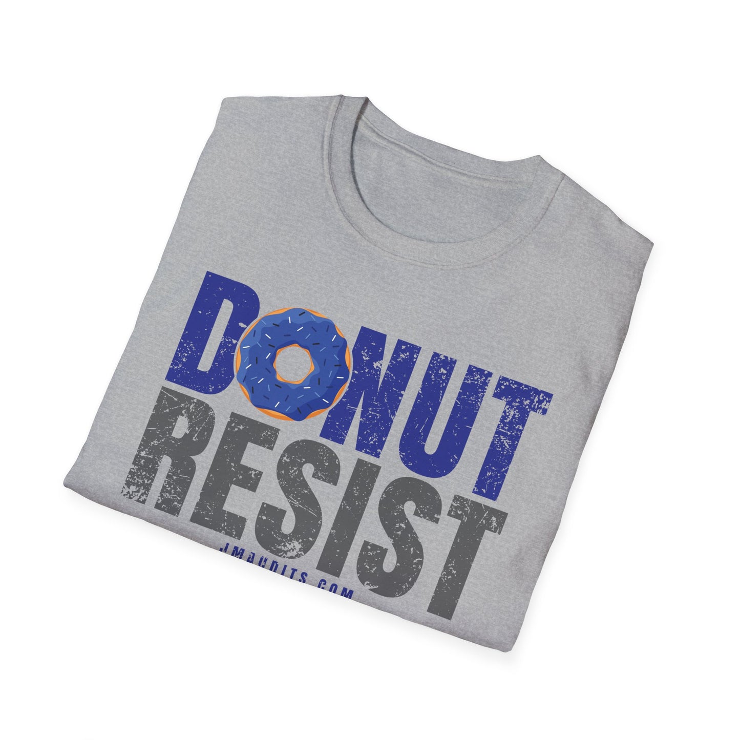 Donut Resist Official JMA Unisex Softstyle T-Shirt